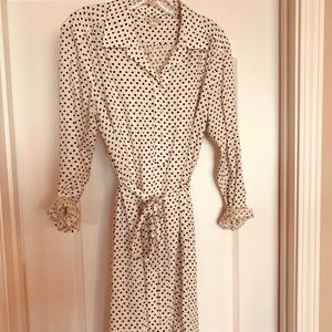 Pocadot Dress with Tie